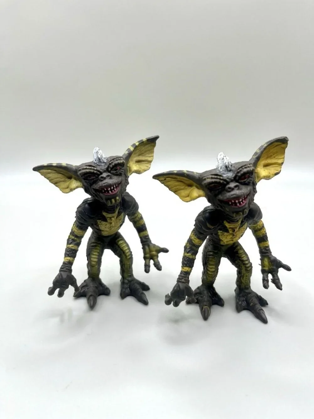 VTG 1984 LJN Gremlins Figures Pair Warner Bros Monster Toys Retro Pop Culture